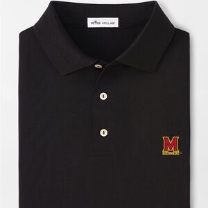 Peter Millar Maryland Solid Performance Jersey Polo (Sean Self Collar)